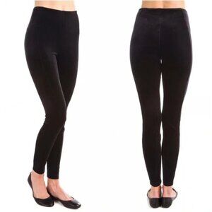 Lysse Stretch Hi-Rise Corduroy Leggings in Black - Sz S - NWT